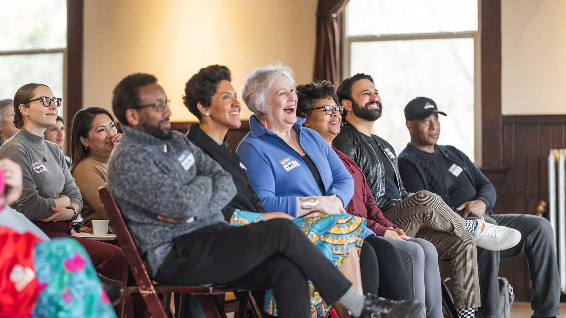 Audience at the Book Event